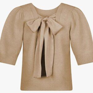 SPRINGRAIN Bow Sweater